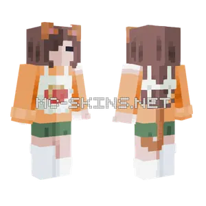 Ramen Shop Girl Minecraft skin