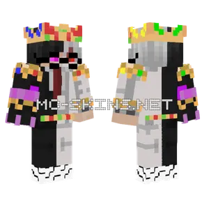Ranboo Enderman Human Version Minecraft skin