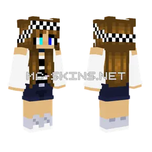 Random Brunette Girl Minecraft skin