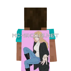 Rangiku Matsumoto Sweater cape, outside and lining
