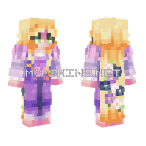 Rapunzel Minecraft skin