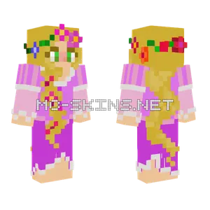 Rapunzel Minecraft skin