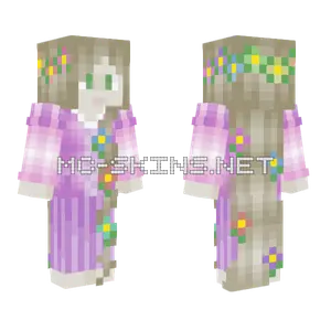 Rapunzel Minecraft skin