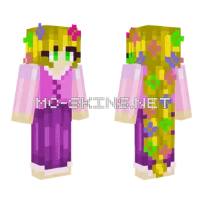 Rapunzel TR2 Minecraft skin