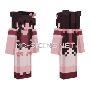 Raspberry Ice for Blue Wing Minecraft skin