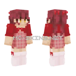 Raspberry Pie Girl Minecraft skin