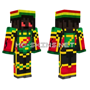 Rastafarian Hat Skin
