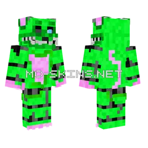 Rat Animatronic FNAF Minecraft skin