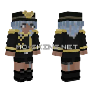 Raven Outfit Minecraft skin