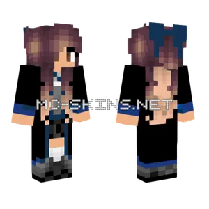 Ravenclaw Female Minecraft skin