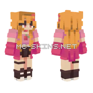 Razzle Dazzle Pink SFA 11 Minecraft skin