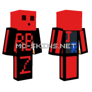 RB Z J And R Red Slime Minecraft skin