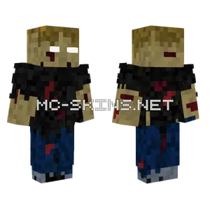 Realistic Zombie Minecraft skin
