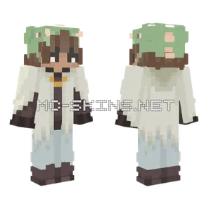 Reckeks Ghost Dino Minecraft skin