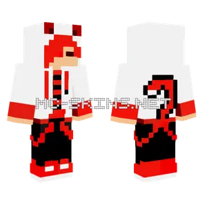 Red and Black Hoodie