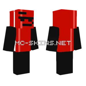 Red and Black Jumpsuit