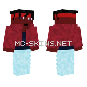 Red And Black Mage Minecraft skin