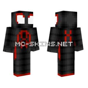 Red And Black Monster Minecraft skin