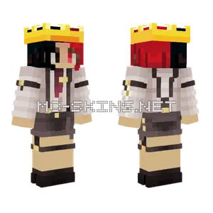 Red And Black Outfit Minecraft skin