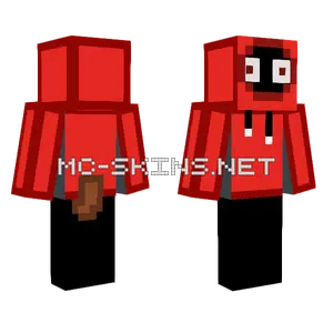 Red and Black Robot