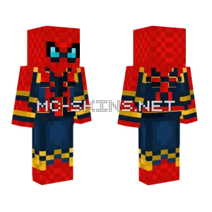 Red and Blue Hero