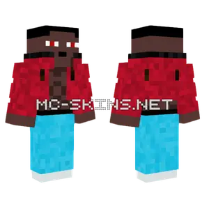 Red and Blue Jester