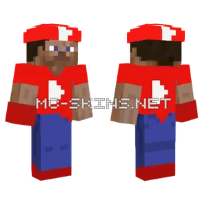 Red And Blue Outfit
