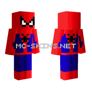 Red and Blue Spider Suit