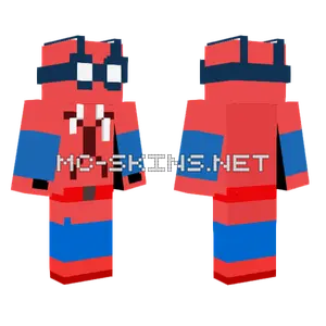 Red and Blue Spider Suit