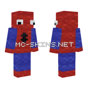 Red And Blue Spooder Suit