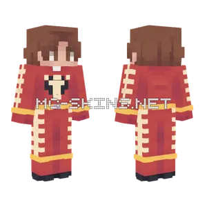 Red and Gold Uniform