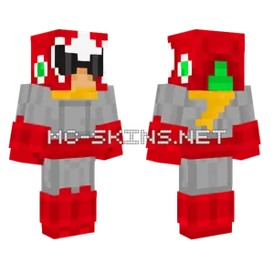 Red and Gray Hero