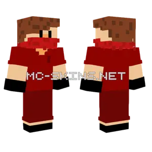 Red and White Baseball Outfit