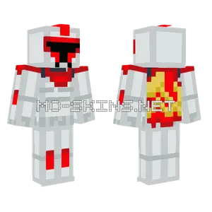 Red and White Clone Trooper