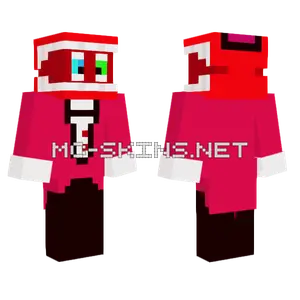 Red and White Jester