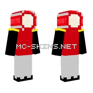 Red and White Mushroom Minecraft skin