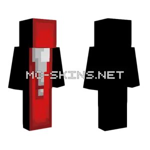 Red And White Outfit Minecraft skin