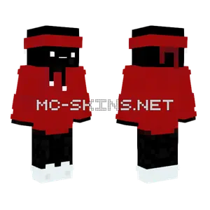 Red Animal Outfit Minecraft skin