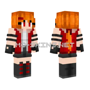 Red Another Version Minecraft skin