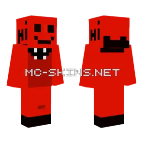 Red Beast Minecraft skin