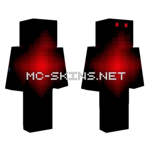 Red Black Monster Minecraft skin