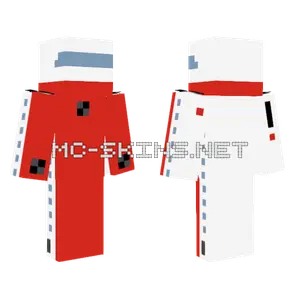 Red Airplane Suit