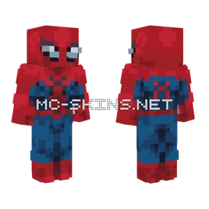 Red Blue Spider Suit