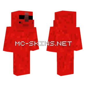 Red Bombs Minecraft skin