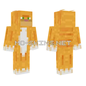 Red Cat Minecraft skin