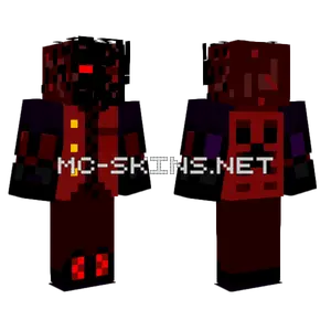 Red Creeper Minecraft skin