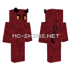 Red Demon Minecraft skin
