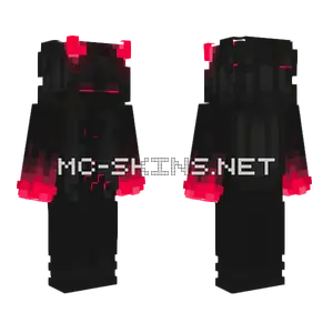 Red Demon Girl Minecraft skin