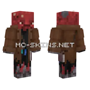 Red Demon Skin Minecraft skin