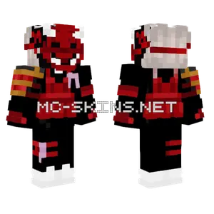 Red Demon Skin Minecraft skin